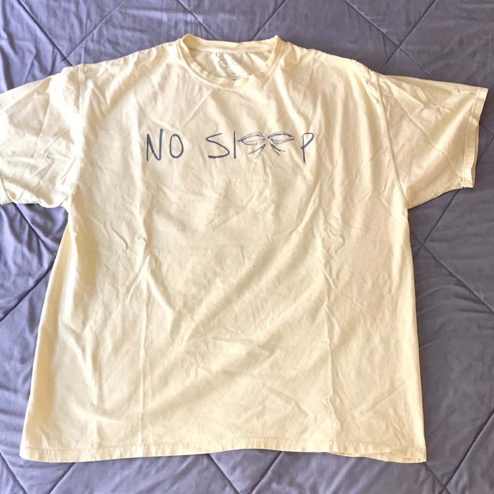 Sleepy eye crew t-shirt